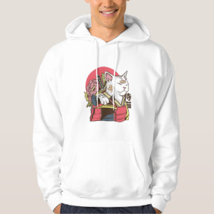 Sudadera Gato Samurai - Gato vaporwave