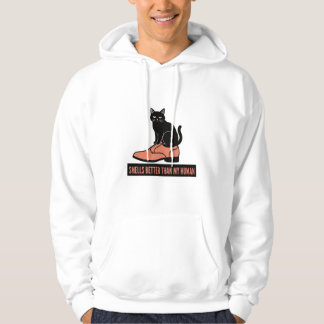 Sudadera Gato Sarcástico de Linóleo en Zapato Meme