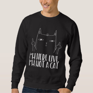 Sudadera Gato Sarcástico  Humor de Gato Oscuro  Humor de Ga