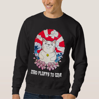 Sudadera Gato Sin Fluffs Para Dar Mamá Gato Gatito Papá Ga