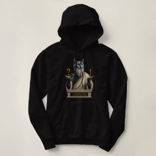 Sudadera Gato Socrates Azul Ruso