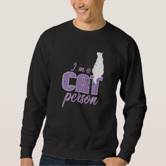 Sudadera Gato Soy una persona de gatos