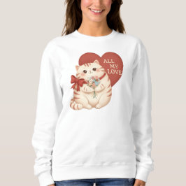 Sudadera Gato Tabby de Todo Mi Amor