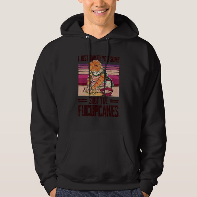 Sudadera Gato, Te Acabo De Hornear Unos Tortitos 1 (Anverso)
