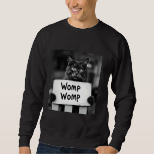 Sudadera Gato Womp Womp Meme Divertido Gen Z De Moda