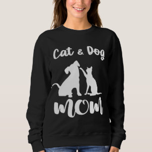 Sudadera Gato y perro Mascotas animales adoran el cachorro