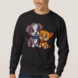 Sudadera Gato y perro para los amantes de los animales
