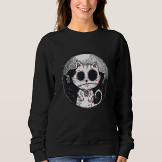 Sudadera Gato Zombi   Gato Zombi  Halloween