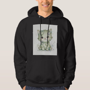 Sudadera Gato zombie adorable de Halloween