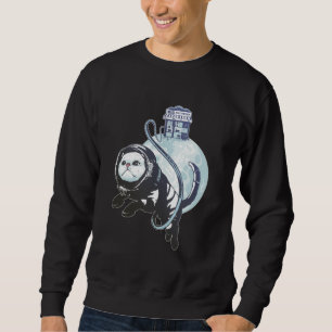 Sudadera Gatoastronauta Gato en el Espacio