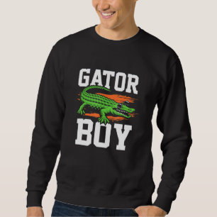 Sudadera Gator Boy para hombres mujeres Cocodrilo