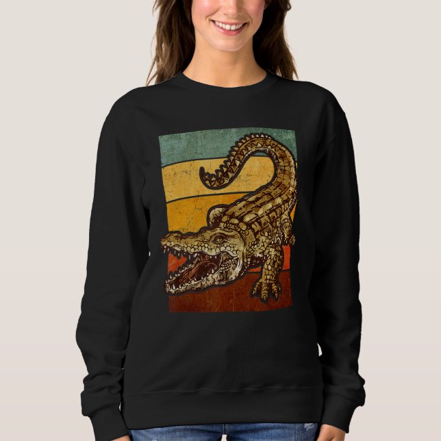 Sudadera Gator Gator Crocodile Zoo Animal (Anverso)