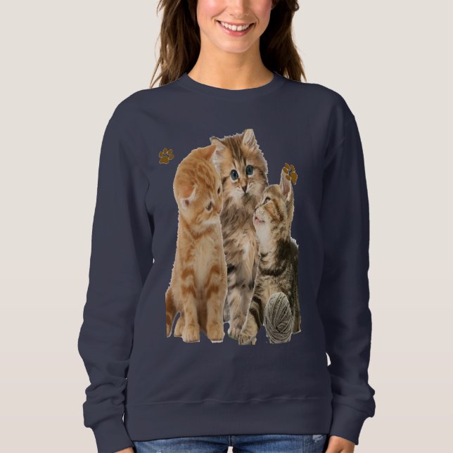 Sudadera Gatos (Anverso)