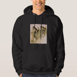 Sudadera Gatos antiguos en bicicletas