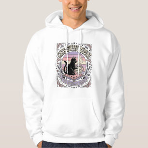 Sudadera Gatos Café Repetir Hojas de Té de Gato Café Fortun