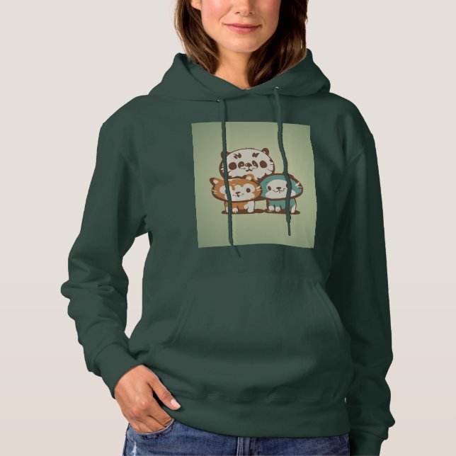 Sudadera Gatos de consuelo (Anverso)