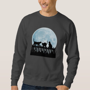 Sudadera Gatos de la luna azul