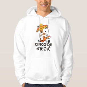 Sudadera Gatos de Sombrero Mexicanos Cat Cinco De Meow