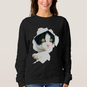 Sudadera Gatos De Tuxedo Gatos Gatos De Ropa Torta Gatito