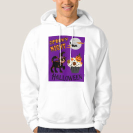 Sudadera gatos editables en halloween