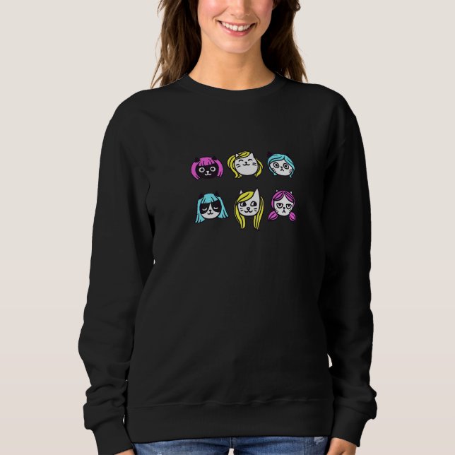 Sudadera Gatos En Esposas (Anverso)