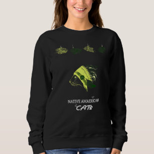 Sudadera Gatos nativos estadounidenses gatos nativos gatos 