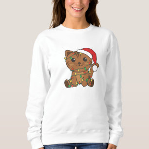 Sudadera Gatos Navidades Animales de Invierno Gatos