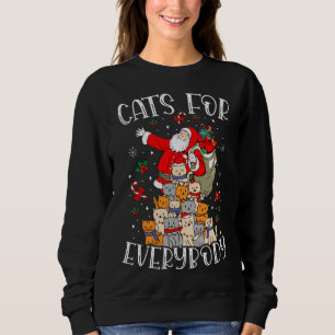 Sudadera Gatos Para Todos Los Famosos Navidades Gato Gracio