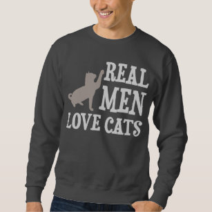 Sudadera Gatos reales del amor de los hombres