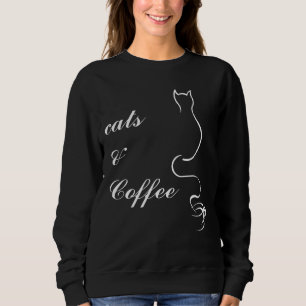 Sudadera Gatos y café
