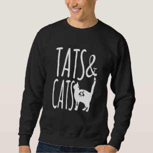 Sudadera Gatos Y Gatos Tatuajes Animales De Gatos Inking