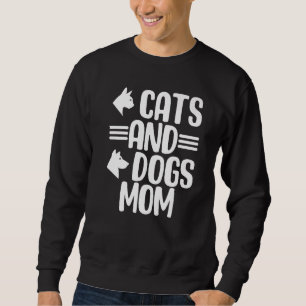 Sudadera Gatos y perros Día de la Madre Mascotas de cachorr