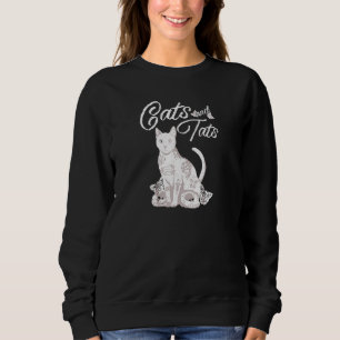 Sudadera Gatos Y Tatos Artistas Tintados Mascota De Tinta K