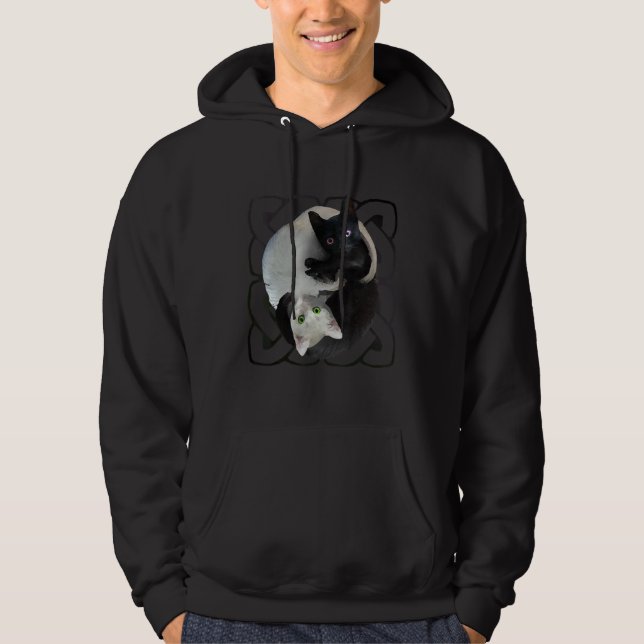 Sudadera Gatos Yin Yang (Anverso)