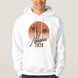 Sudadera Gavin Newsom 2028 Presidente Atardecer de Palmeras