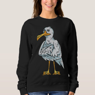 Sudadera Gaviota De Pájaro Marítimo Enfadada