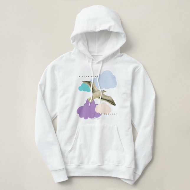 Sudadera Gaviota en las nubes (Diseño del anverso)