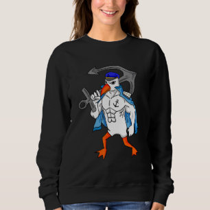 Sudadera Gaviota Placa de Anclaje Norden Alemán Fitness Cul