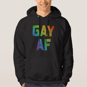 Sudadera Gay Af Mujeres Lgbt Orgullo Igualdad Lesbiana