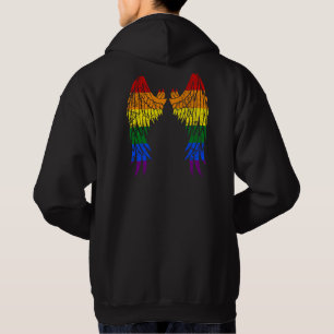Sudadera Gay arcoiris colorido del ala LGBT LGBT