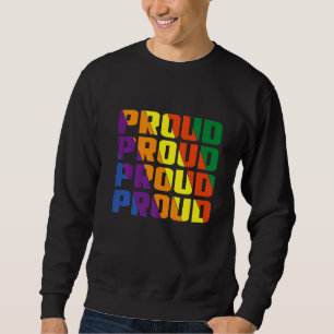 Sudadera Gay arcoiris retro Orgullo de papá Lgbt Orgullo Aw
