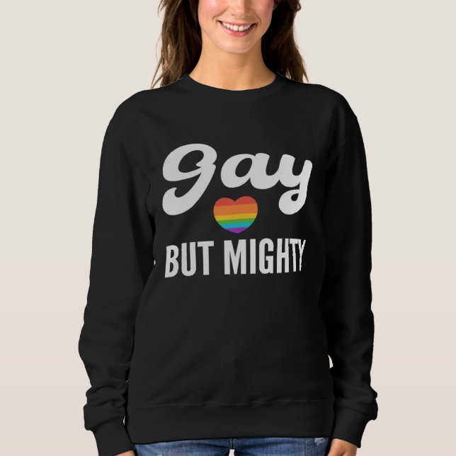 Sudadera Gay but Mighty Gay And Homosexual Santa Claus (Anverso)