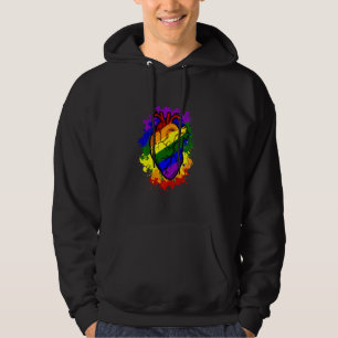 Sudadera Gay Heart Lgbt Orgullo Arcoiris Bisexual Transg