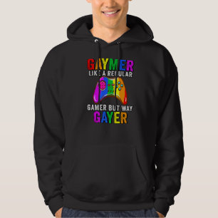 Sudadera Gay Lgbt Como Un Jugador Regular Pero Camino Gayer