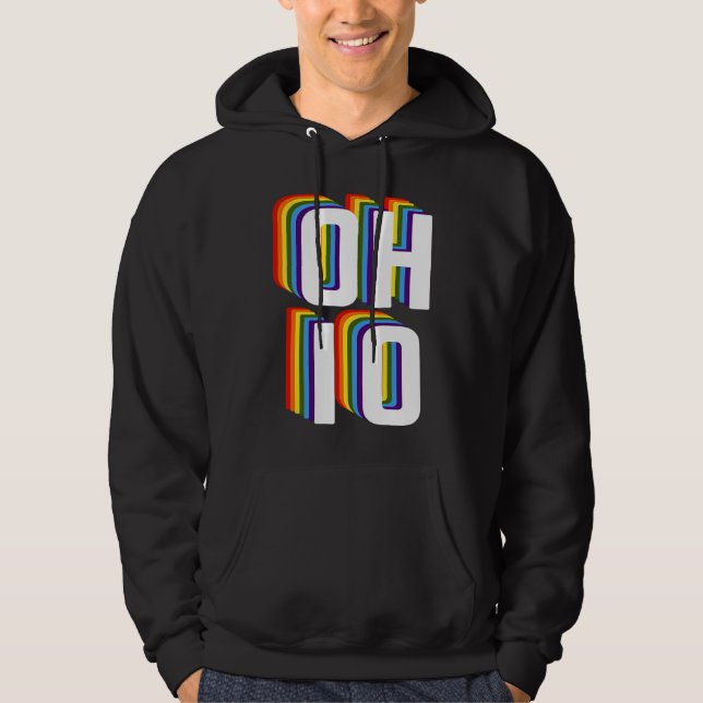 Sudadera Gay Ohio Pride LGBTQ, Gay Pride Month , Gay Ohio R (Anverso)