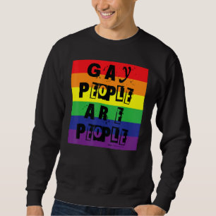 Sudadera Gay People are Gay Pride Gay Rainbow Word Desiing