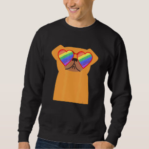 Sudadera Gay Pug Lgbtq Hechos Del Orgullo Para Los Adolesce