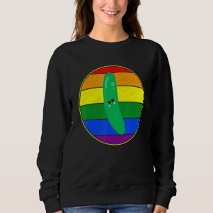Sudadera Gay Vegetable Cute Cucumber Lgbtq Orgullo Cosas Ll