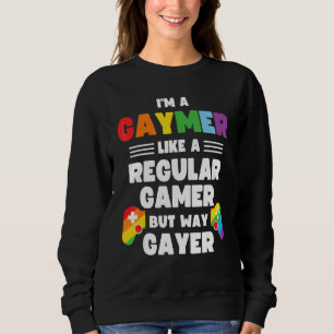 Sudadera Gaymer Gay Gamer Lgbt Orgullo Controlador Arcoiris