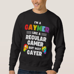Sudadera Gaymer Gay Gamer Lgbt Orgullo Controlador Arcoiris